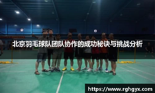 北京羽毛球队团队协作的成功秘诀与挑战分析